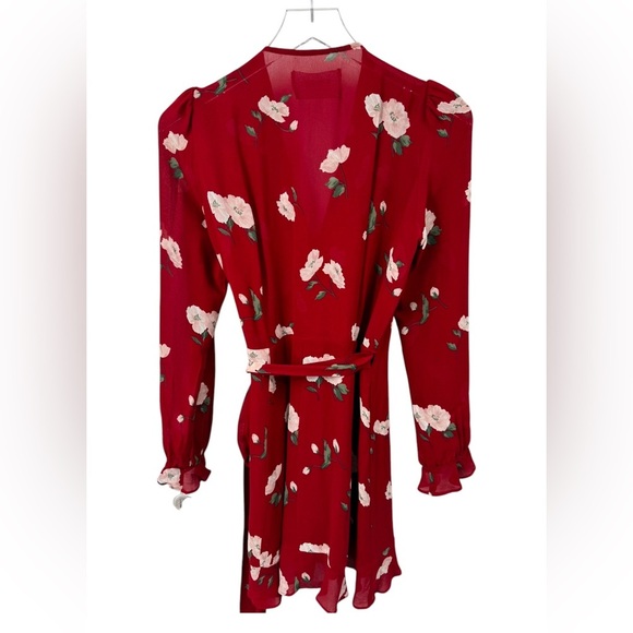 Reformation Whitby Floral Mini Dress B282 - Picture 5 of 5